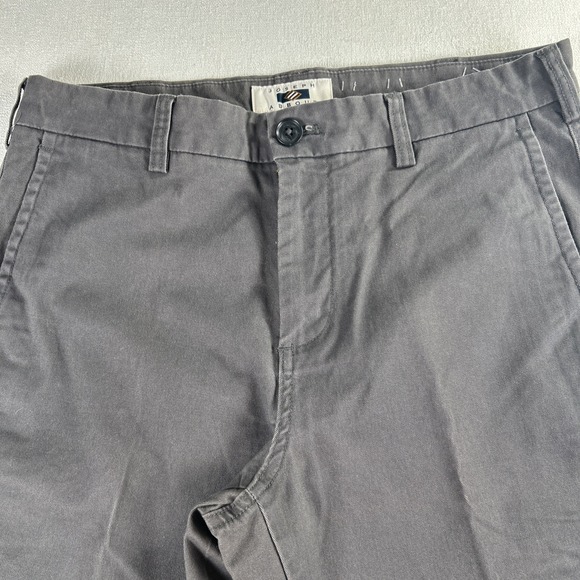 JOSEPH ABOUD Heritage Chino‎ Mens Size 32x32 Dark Gray Stretch, Flat Front NWT - Picture 5 of 12